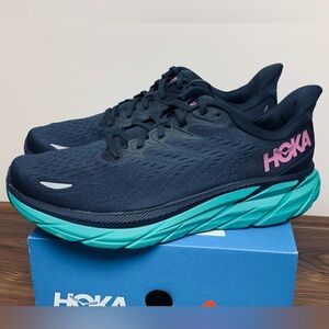 Brand New HOKA ONE ONE Clifton 8 Wide Womens Running Shoes US Size 11D Wide